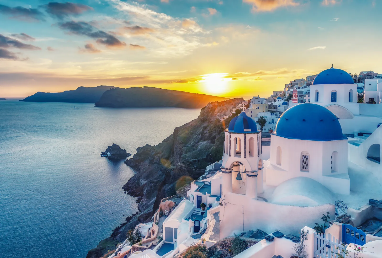 サントリーニ島の画像