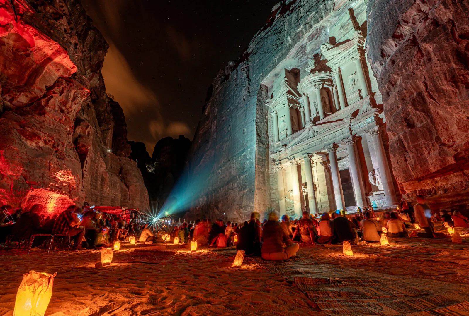 ペトラ遺跡の画像